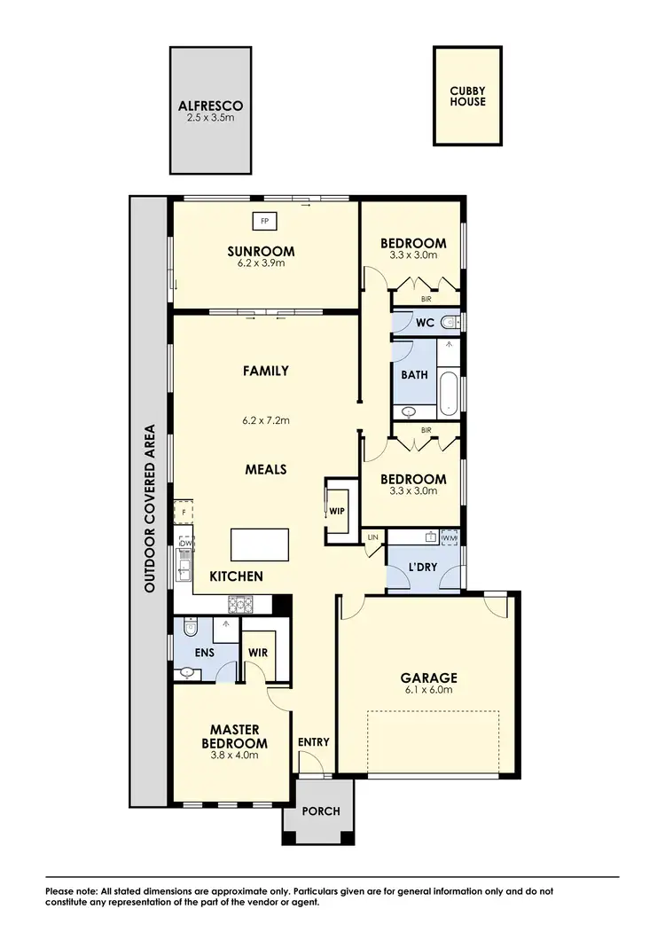 Floorplan of Homely house listing, 4 Muir Way, Mernda VIC 3754