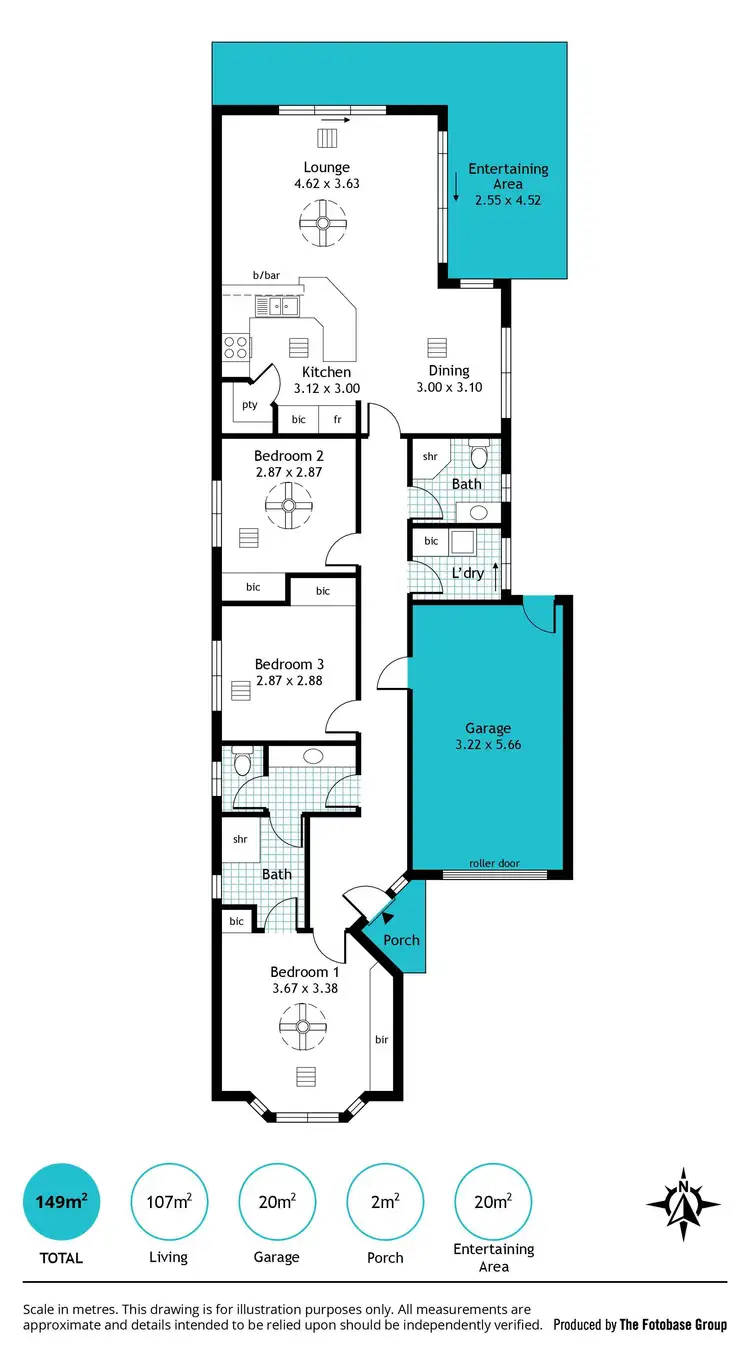 Floorplan of Homely house listing, 32 Railway Terrace, Warradale SA 5046