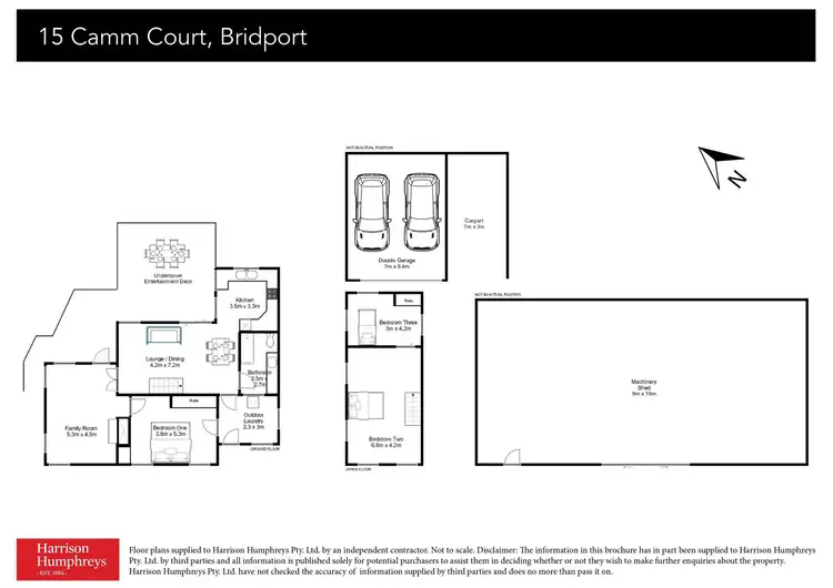 Floorplan of Homely house listing, 15 Camm Court, Bridport TAS 7262