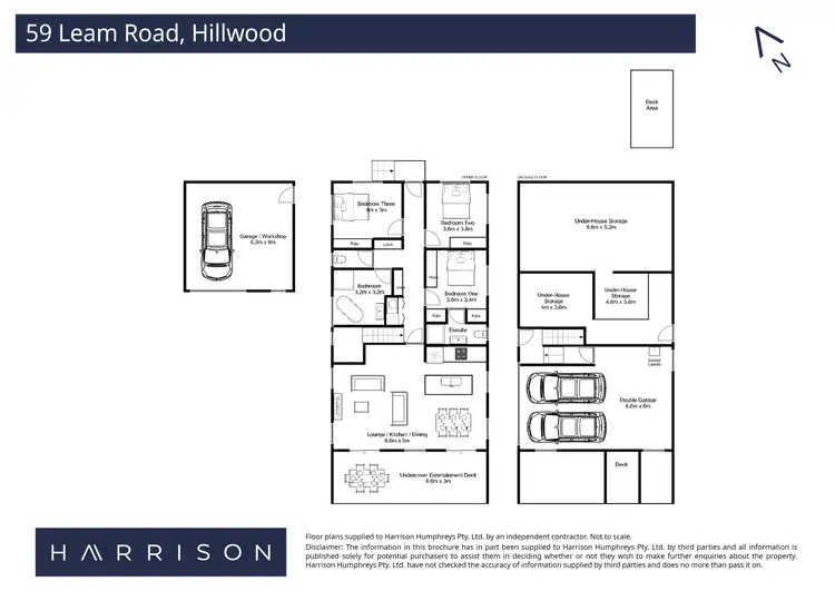 Floorplan of Homely house listing, 59 Leam Road, Hillwood TAS 7252