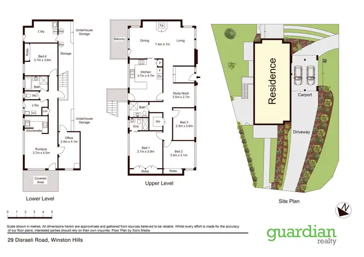 Floorplan of Homely house listing, 29 Disraeli Road, Winston Hills NSW 2153