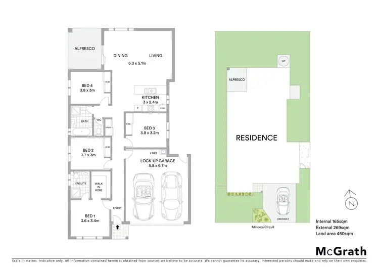 Floorplan of Homely house listing, 38 Minorca Circuit, Hamlyn Terrace NSW 2259