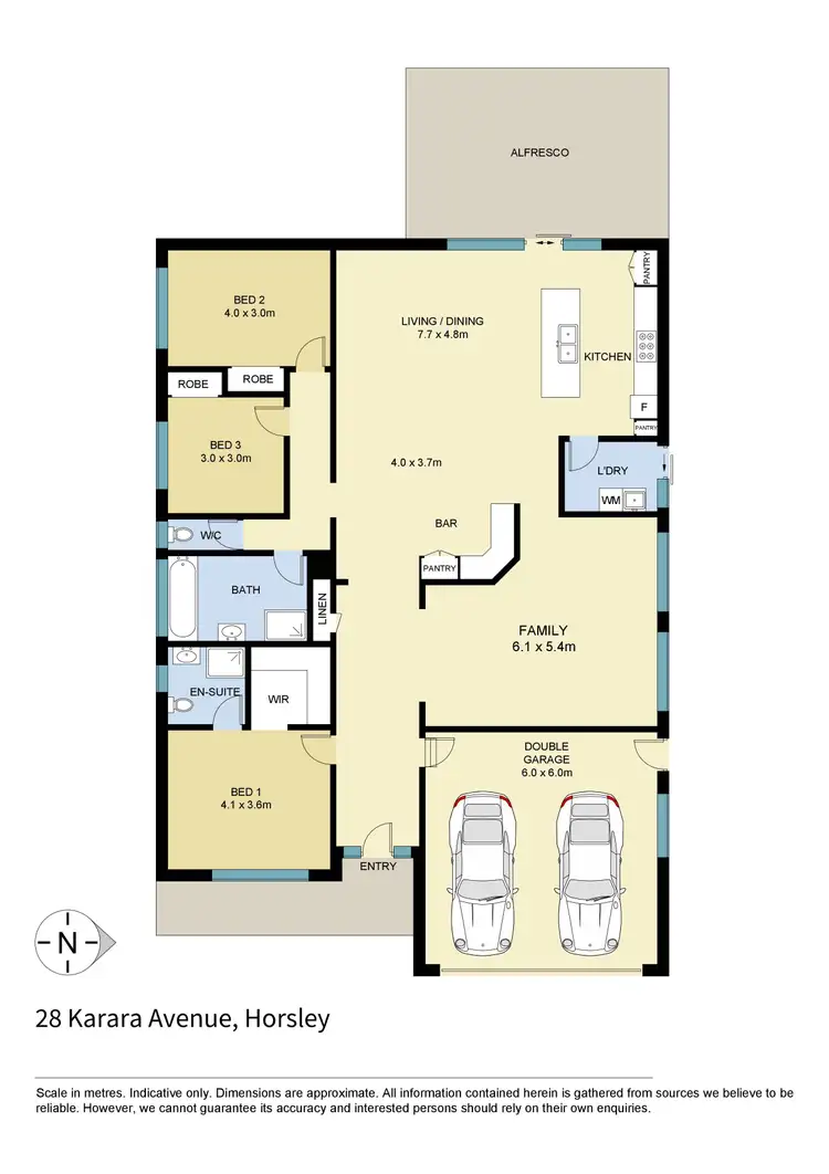 Floorplan of Homely house listing, 28 Karara Avenue, Horsley NSW 2530