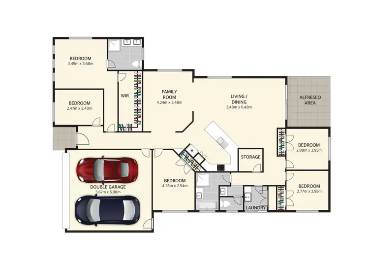Floorplan of Homely house listing, 36 Rothburn Street, Doolandella QLD 4077
