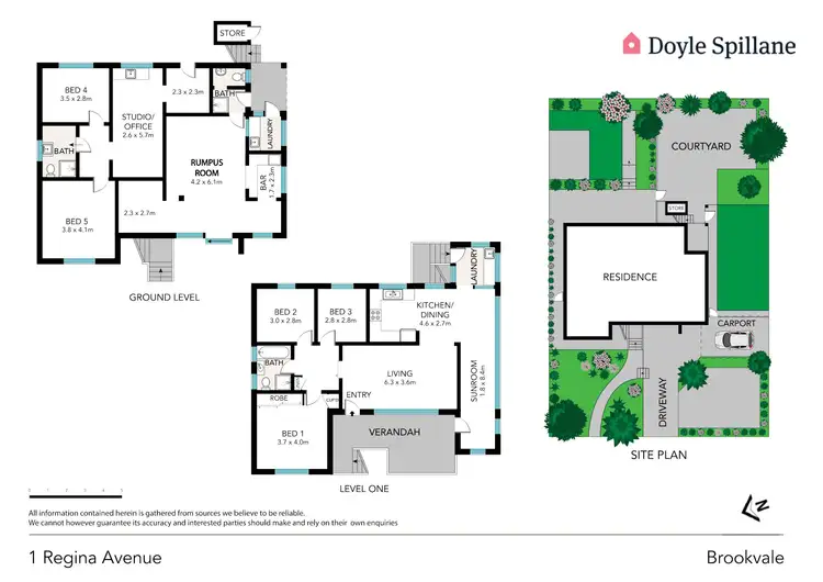 Floorplan of Homely house listing, 1 Regina Avenue, Brookvale NSW 2100