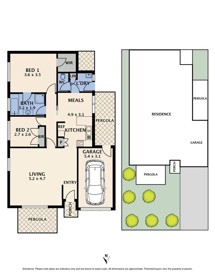 Floorplan of Homely villa listing, 1/19 Sylvester Grove, Preston VIC 3072