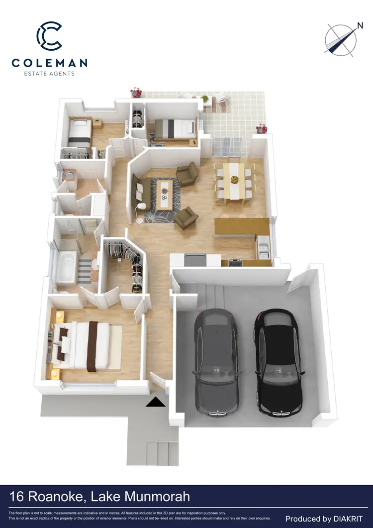 Floorplan of Homely house listing, 16 Roanoke Drive, Lake Munmorah NSW 2259