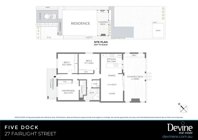 Floorplan of Homely house listing, 27 Fairlight Street, Five Dock NSW 2046