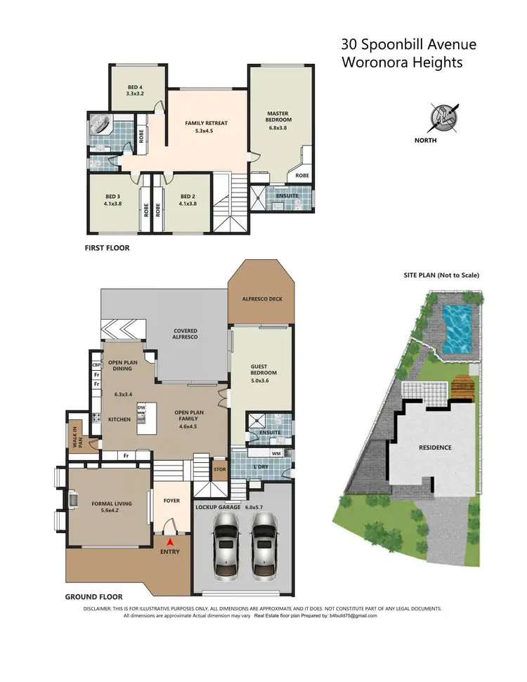Floorplan of Homely house listing, 30 Spoonbill Avenue, Woronora Heights NSW 2233