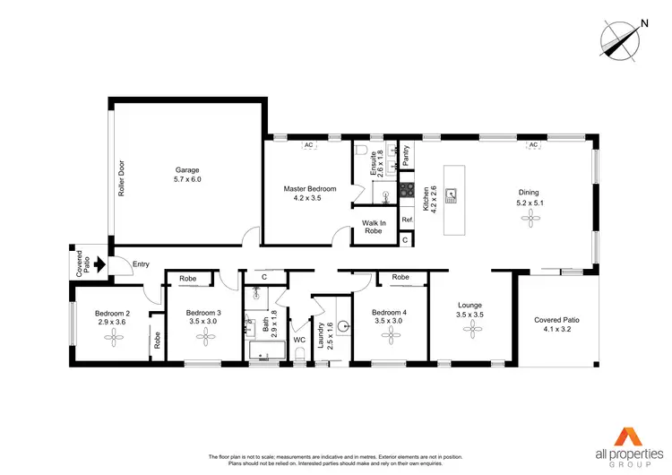 Floorplan of Homely house listing, 52 Stoneleigh Reserve Boulevard, Logan Reserve QLD 4133