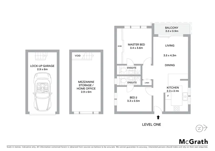 Floorplan of Homely apartment listing, 4/45 Boronia Street, Kensington NSW 2033
