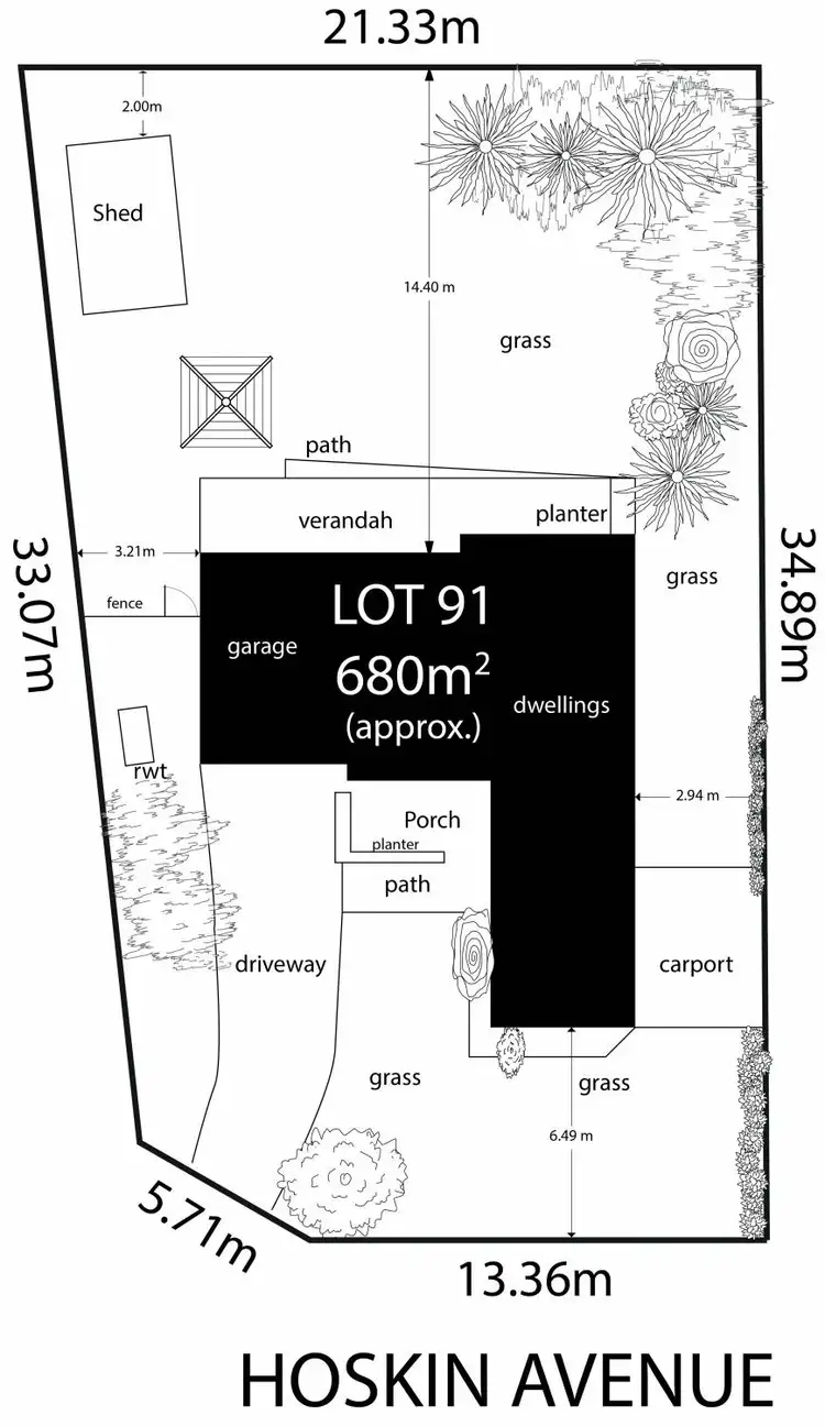 Floorplan of Homely house listing, 37 Hoskin Avenue, Kidman Park SA 5025