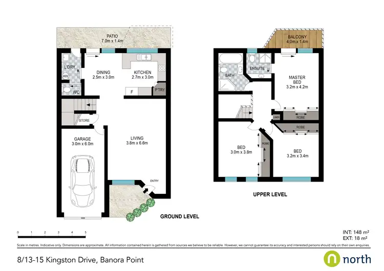 Floorplan of Homely townhouse listing, 8/13-15 Kingston Drive, Banora Point NSW 2486