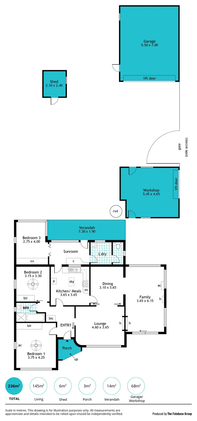 Floorplan of Homely house listing, 2 Almond Grove, Brighton SA 5048