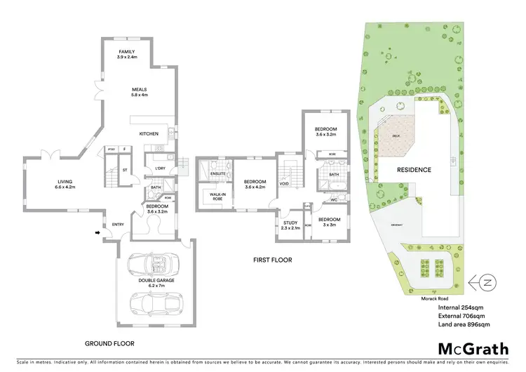 Floorplan of Homely house listing, 1 Nadia Place, Vermont South VIC 3133