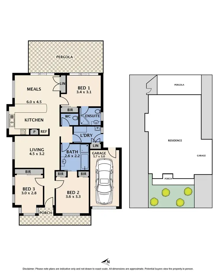 Floorplan of Homely unit listing, 1/6 McCrae Street, Reservoir VIC 3073