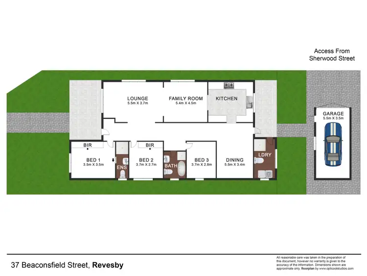Floorplan of Homely house listing, 37 Beaconsfield Street, Revesby NSW 2212
