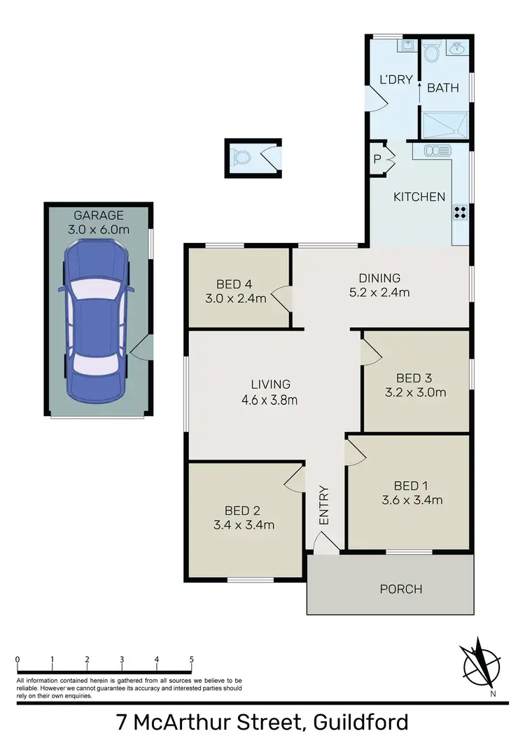 Floorplan of Homely house listing, 7 McArthur Street, Guildford NSW 2161