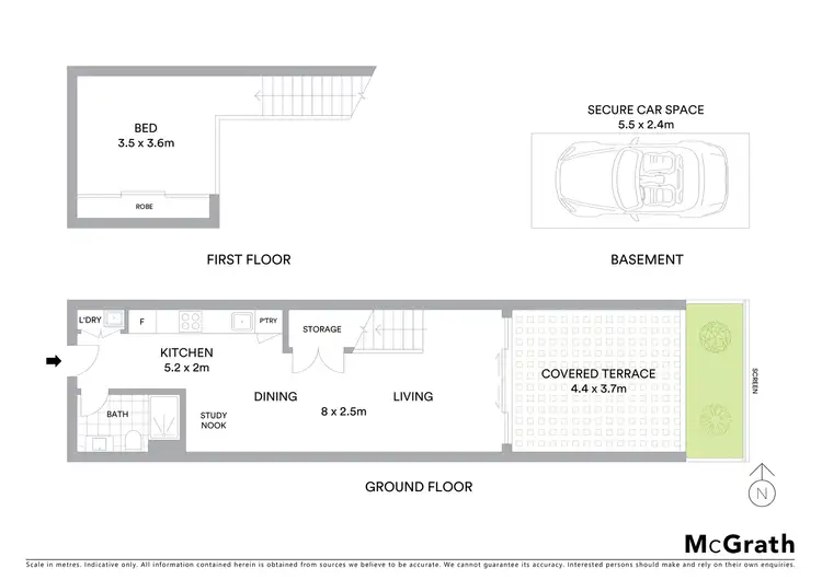 Floorplan of Homely apartment listing, 8/3 Forest Grove, Epping NSW 2121