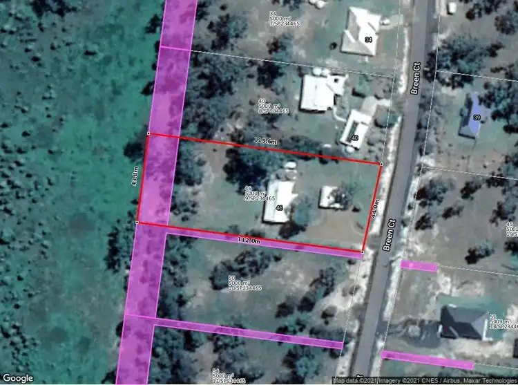 Floorplan of Homely house listing, 46 Breen Court, Mcilwraith QLD 4671
