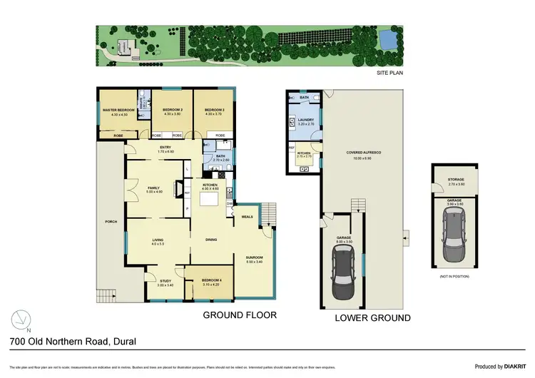Floorplan of Homely house listing, 700 Old Northern Road, Dural NSW 2158