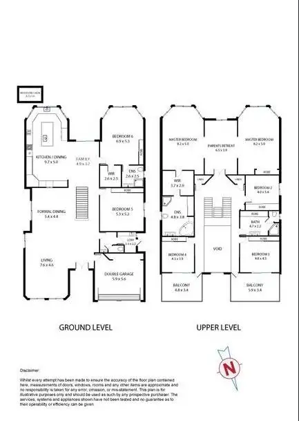 Floorplan of Homely house listing, 452 Woodstock Avenue, Rooty Hill NSW 2766