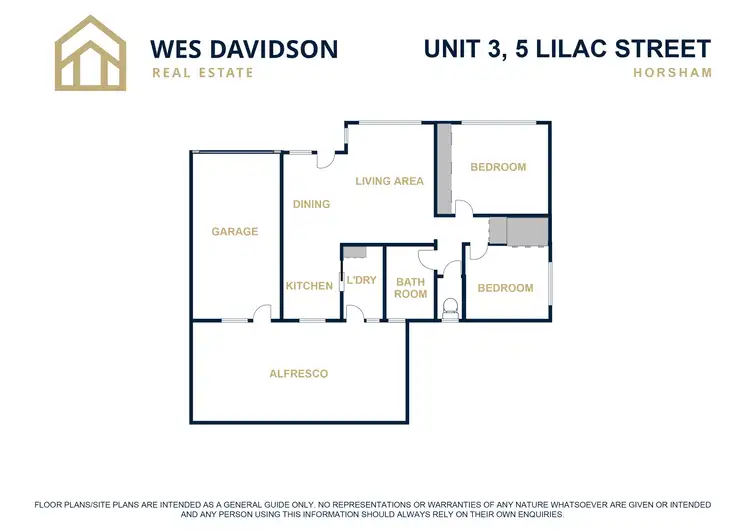 Floorplan of Homely unit listing, 3/5 Lilac Street, Horsham VIC 3400