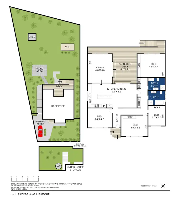 Floorplan of Homely house listing, 39 Fairbrae Avenue, Belmont VIC 3216
