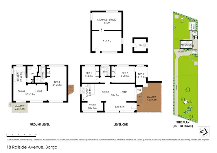 Floorplan of Homely house listing, 18 Railside Avenue, Bargo NSW 2574