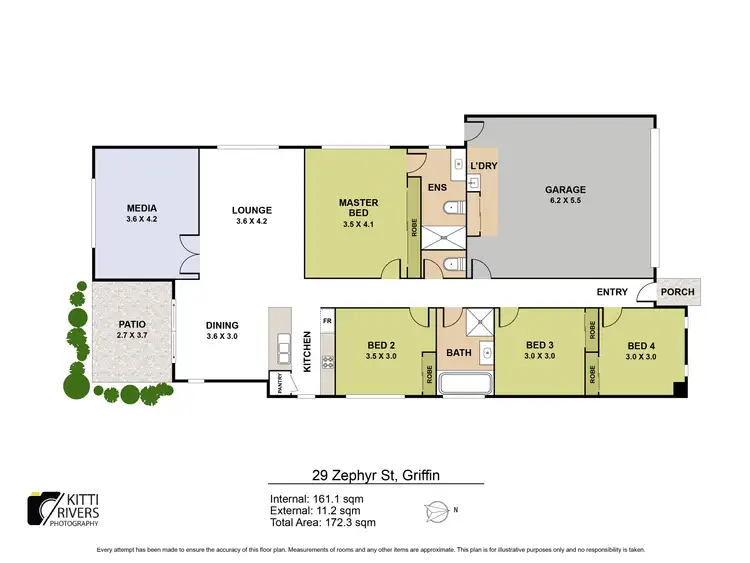 Floorplan of Homely house listing, 29 Zephyr Street, Griffin QLD 4503
