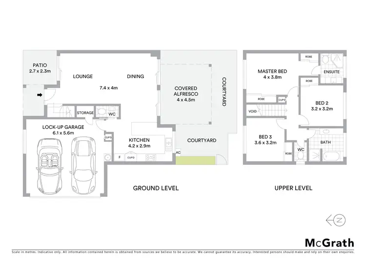 Floorplan of Homely townhouse listing, 11/220 Kedron Brook Road, Wilston QLD 4051