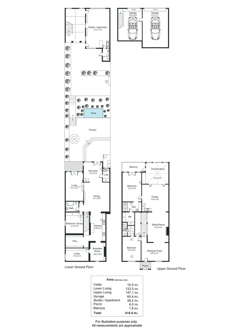 Floorplan of Homely house listing, 251 Stanley Street, North Adelaide SA 5006