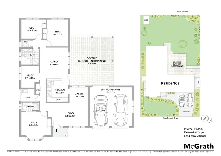 Floorplan of Homely house listing, 54 Coachwood Drive, Ourimbah NSW 2258