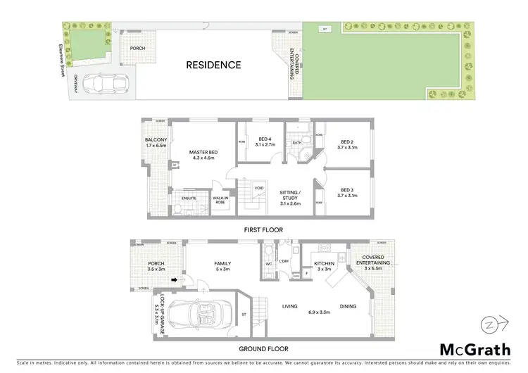 Floorplan of Homely house listing, 5 Ellesmere Street, Panania NSW 2213