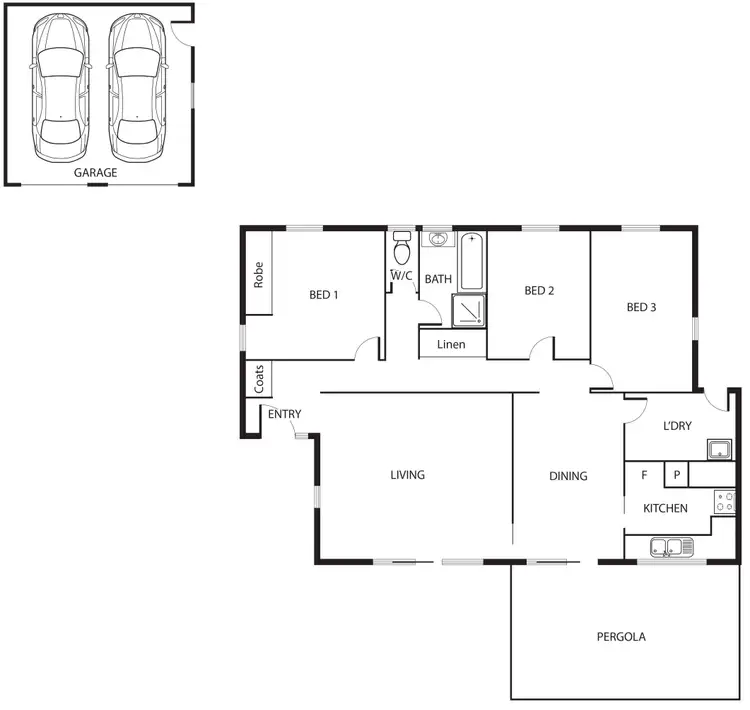 Floorplan of Homely house listing, 6 Ames Place, Richardson ACT 2905