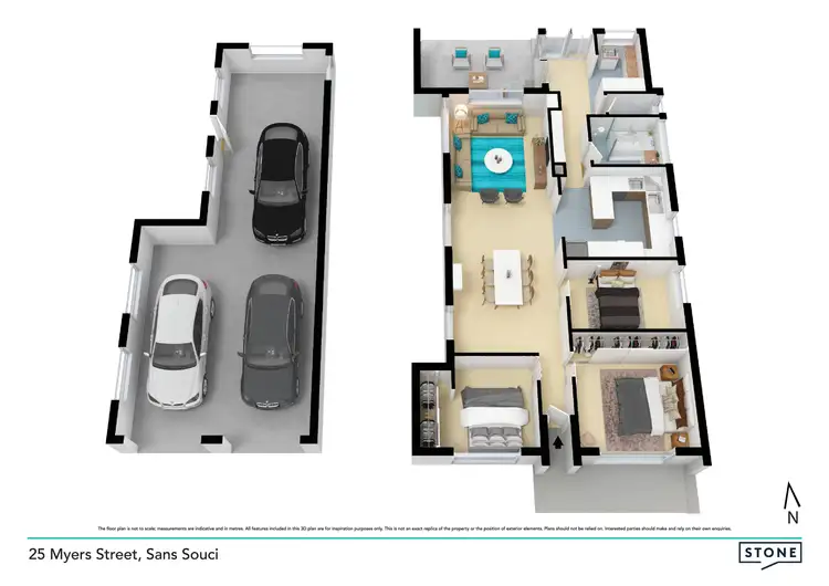 Floorplan of Homely house listing, 25 Myers Street, Sans Souci NSW 2219