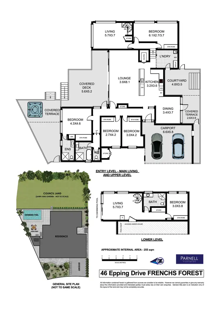 Floorplan of Homely house listing, 46 Epping Drive, Frenchs Forest NSW 2086