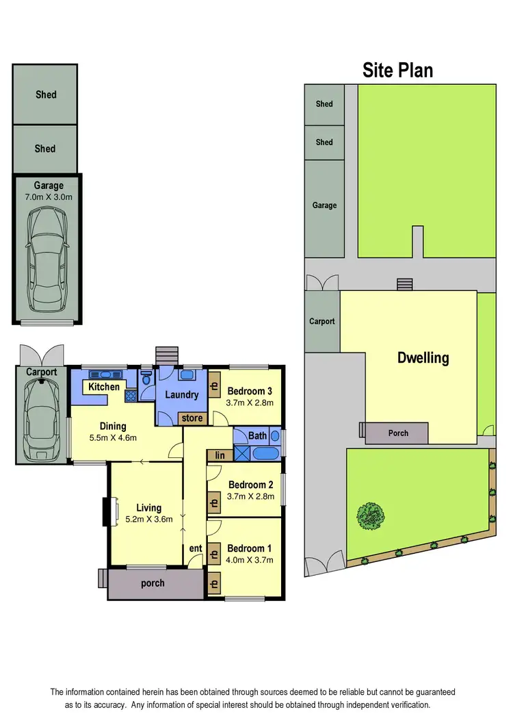 Floorplan of Homely house listing, 28 Caroline Street, Thomastown VIC 3074