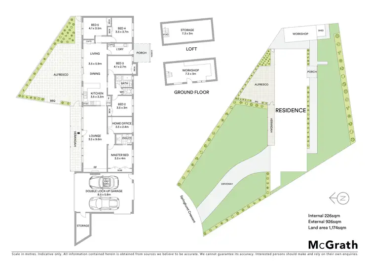 Floorplan of Homely house listing, 9 Springhurst Crescent, Grovedale VIC 3216