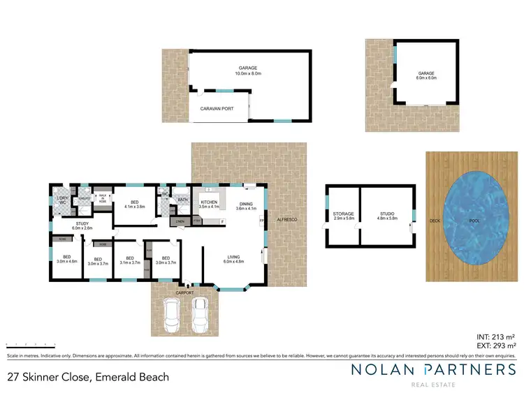 Floorplan of Homely house listing, 27 Skinner Close, Emerald Beach NSW 2456