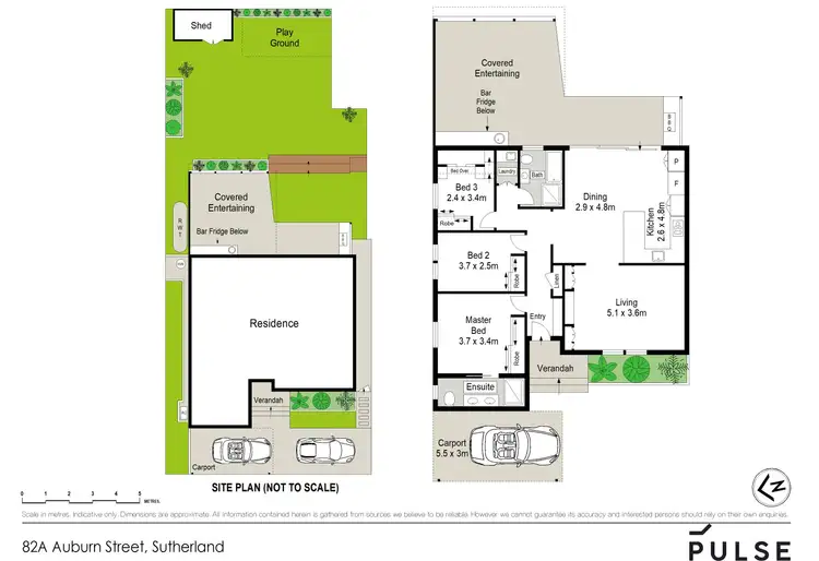Floorplan of Homely house listing, 82a Auburn Street, Sutherland NSW 2232