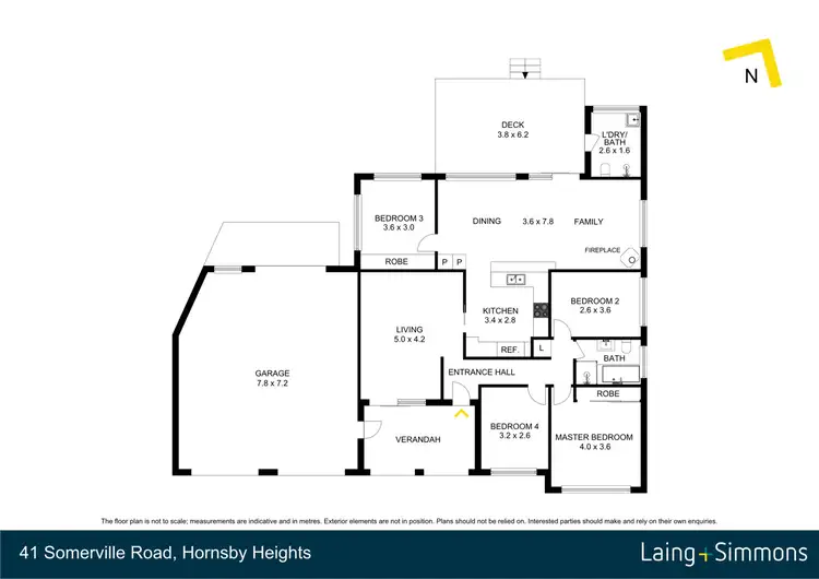 Floorplan of Homely house listing, 41 Somerville Road, Hornsby Heights NSW 2077