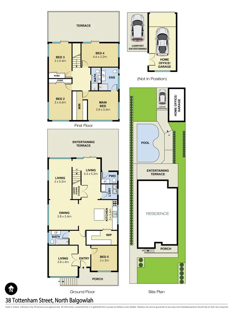 Floorplan of Homely house listing, 38 Tottenham Street, North Balgowlah NSW 2093