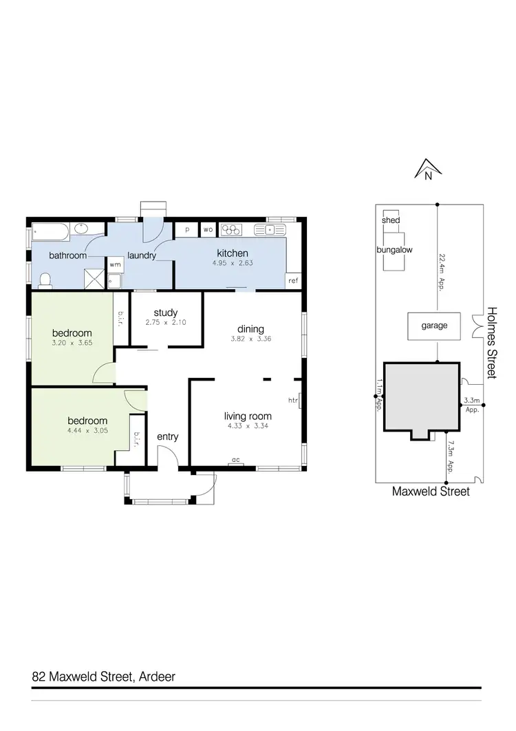 Floorplan of Homely house listing, 82 Maxweld Street, Ardeer VIC 3022