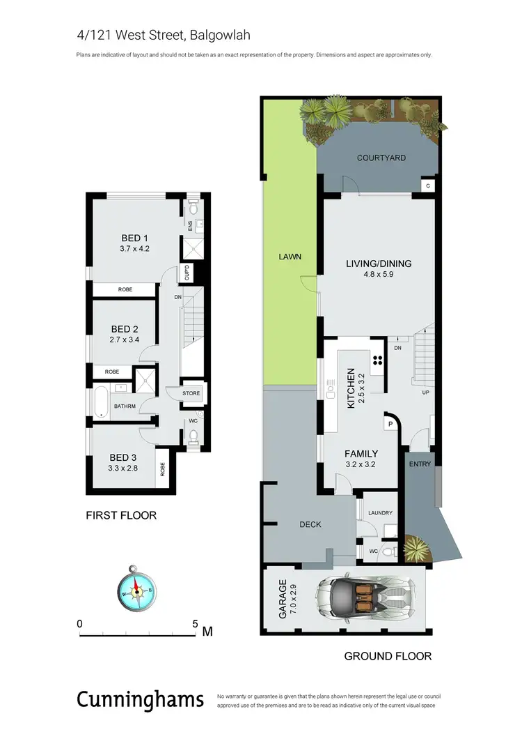 Floorplan of Homely townhouse listing, 4/121 West Street, Balgowlah NSW 2093