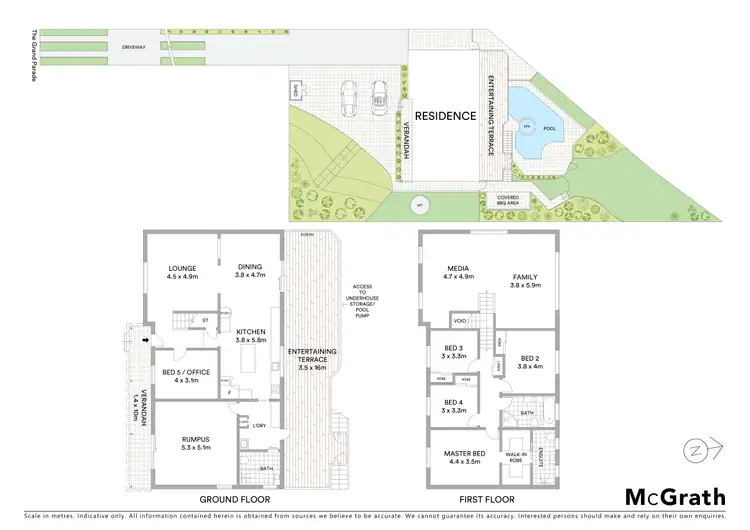 Floorplan of Homely house listing, 111A The Grand Parade, Sutherland NSW 2232