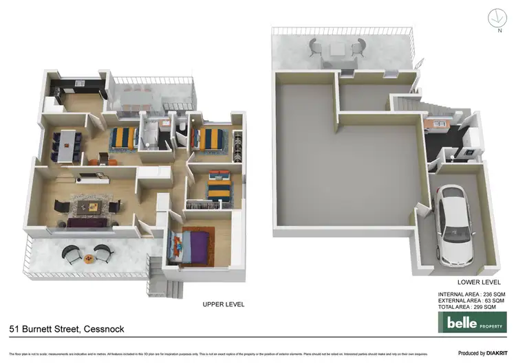 Floorplan of Homely house listing, 51 Burnett Street, Cessnock NSW 2325