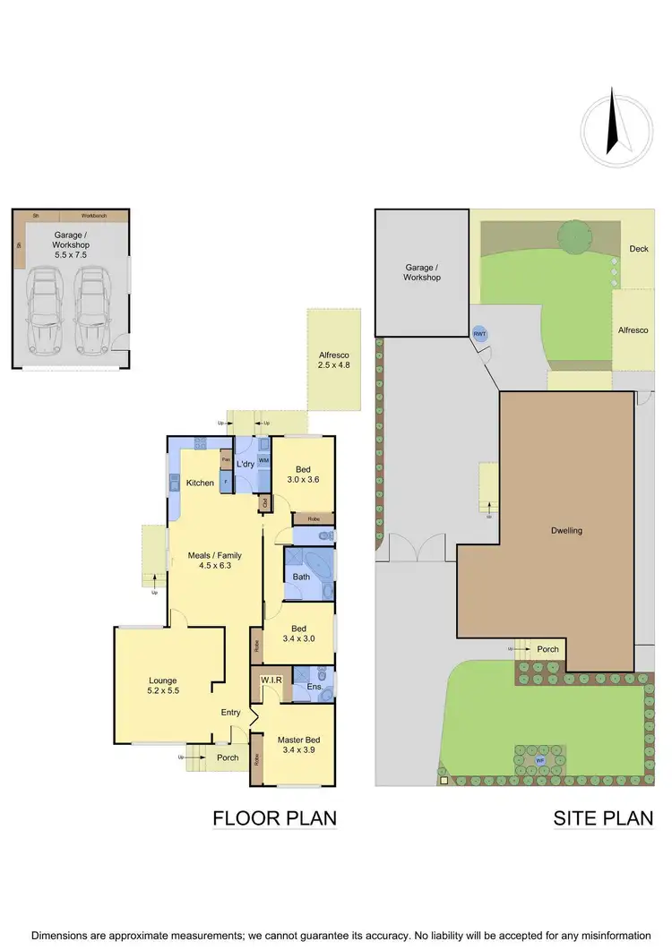 Floorplan of Homely house listing, 63 Garden Grove Drive, Mill Park VIC 3082