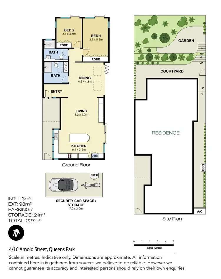 Floorplan of Homely house listing, 4/16 Arnold Street, Queens Park NSW 2022