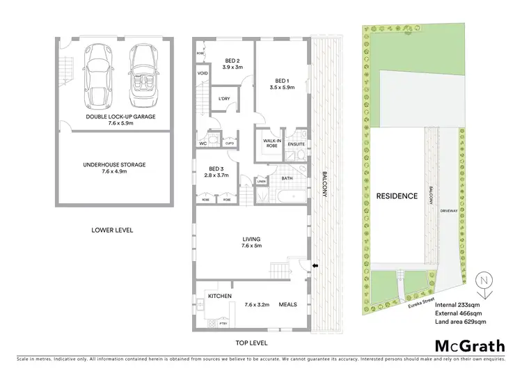 Floorplan of Homely house listing, 516 Eureka Street, Ballarat East VIC 3350